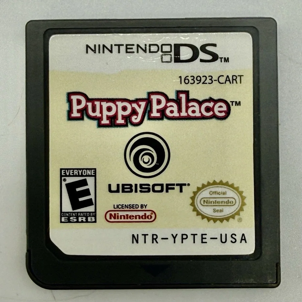 Puppy‎ Palace Nintendo DS Authentic Tested Game Only No Case